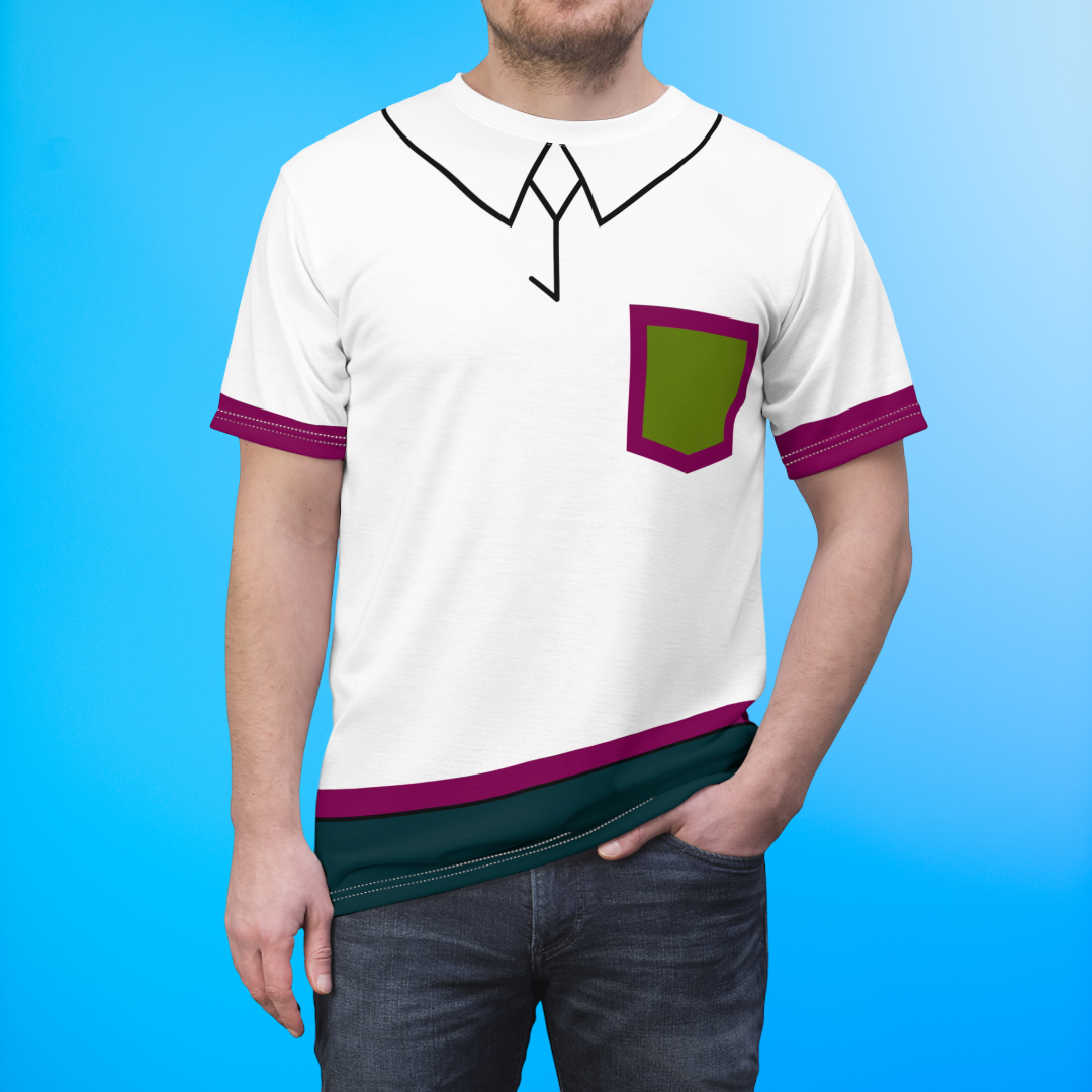 Lawrence Fletcher Shirt, Phineas and Ferb Character Inspired Costume