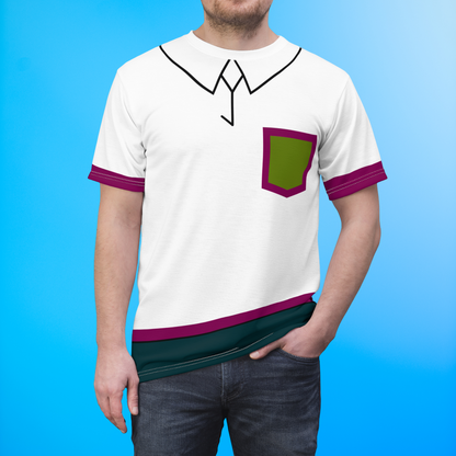 Lawrence Fletcher Shirt, Phineas and Ferb Character Inspired Costume