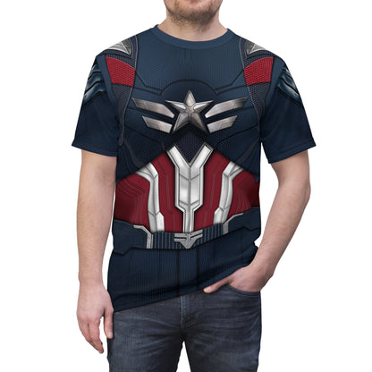 Captain America Shirt, Captain America: Brave New World Character Costume