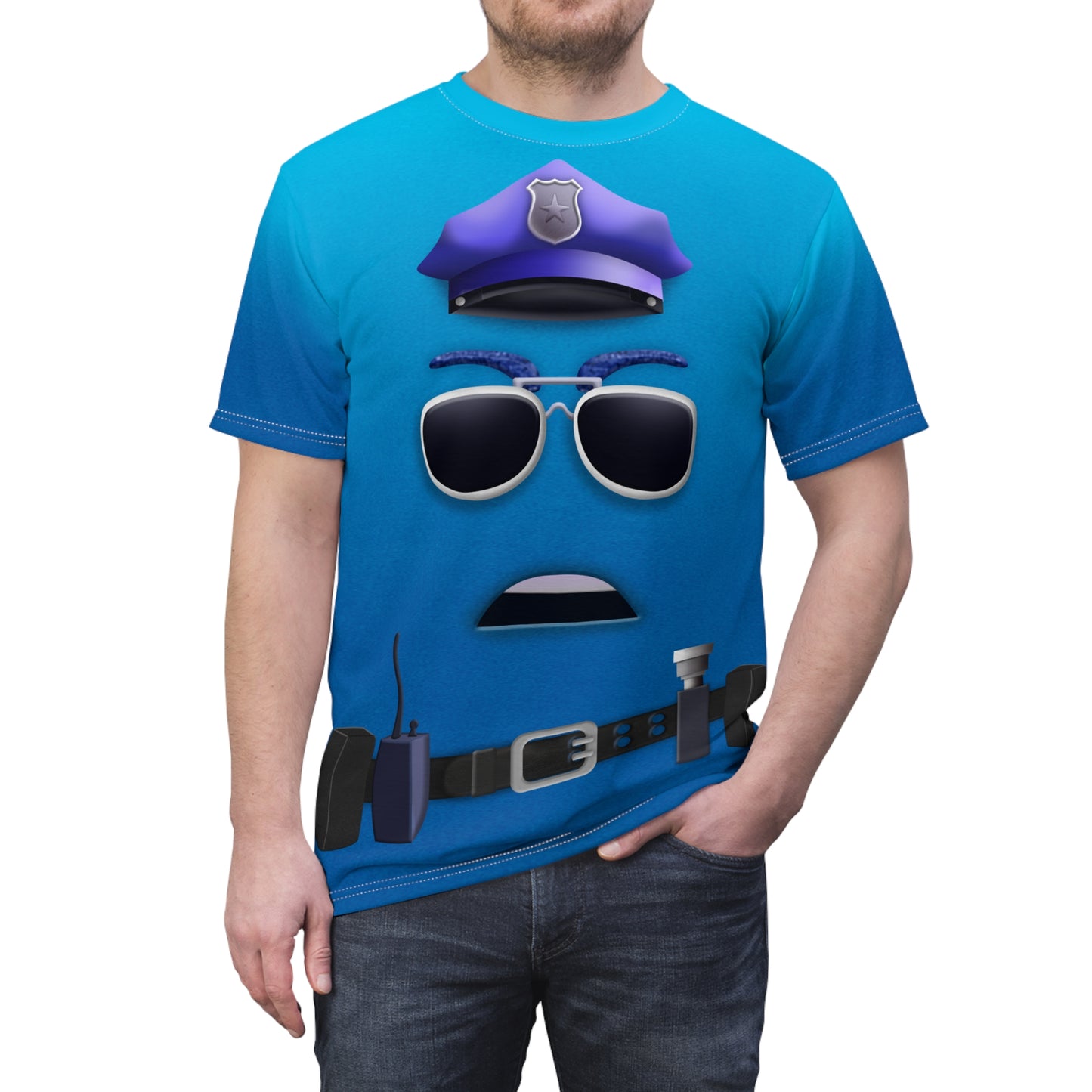 Security Man Sam Shirt, Inside Out 2 Costume