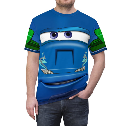 DJ Cars Shirt, Cars Character Costume