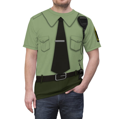 Animal Control Officer Shirt, Bolt Costume