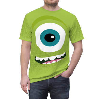 Mike Wazowski Shirt, Monsters Inc Costume
