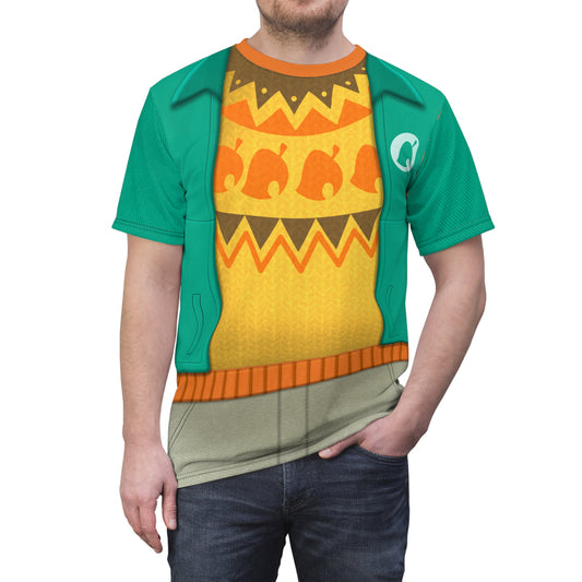 Nook Yellow Shirt, Video Game Player Costume