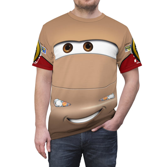 Shannon Spokes Shirt, Cars 3 Costume