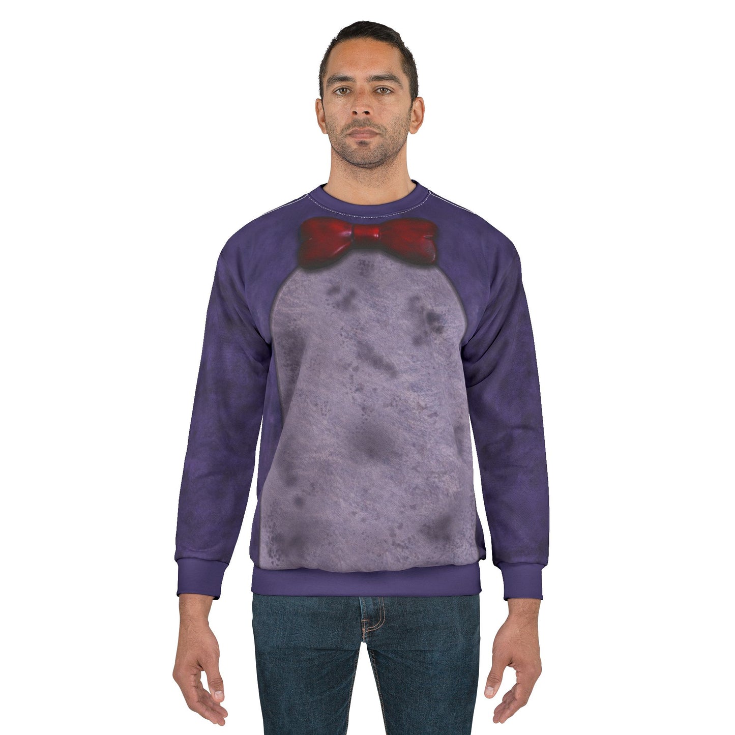 Rabbit Animatronic Purple Long Sleeve Cosplay, FNAF Character Inspired Costume