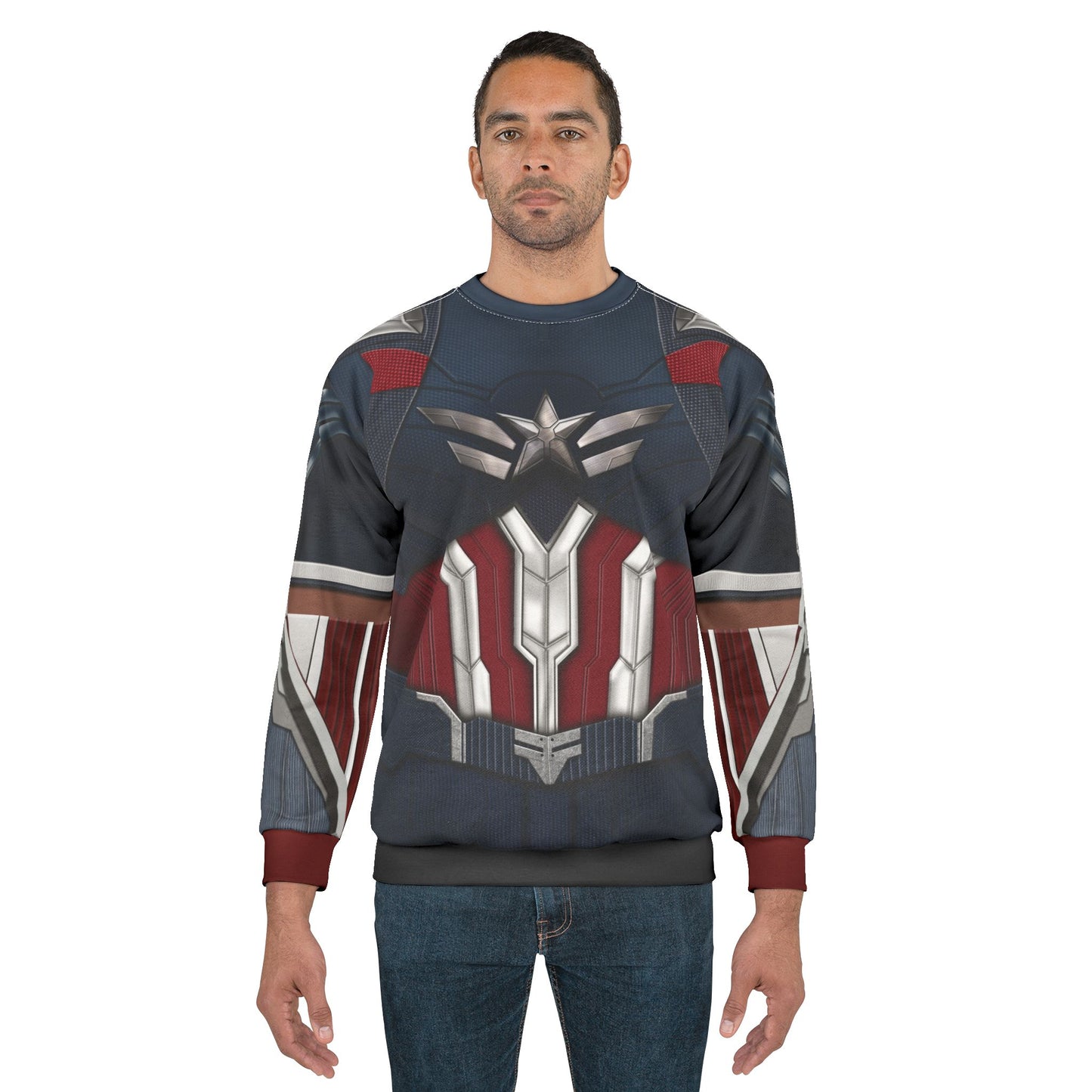 Captain America Long Sleeve Shirt, Captain America : Brave New World Costume