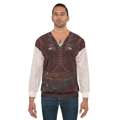 Hazel Hook Long Sleeve Shirt, Descendants 5 Costume, Wicked Wonderland Cosplay, Musical Fantasy Character Outfit, Halloween Party Apparel