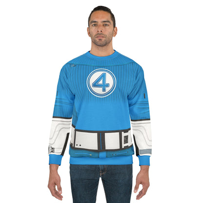 Mister Fantastic Uniform Long Sleeve Cosplay, The Fantastic Four Character Inspired Costume