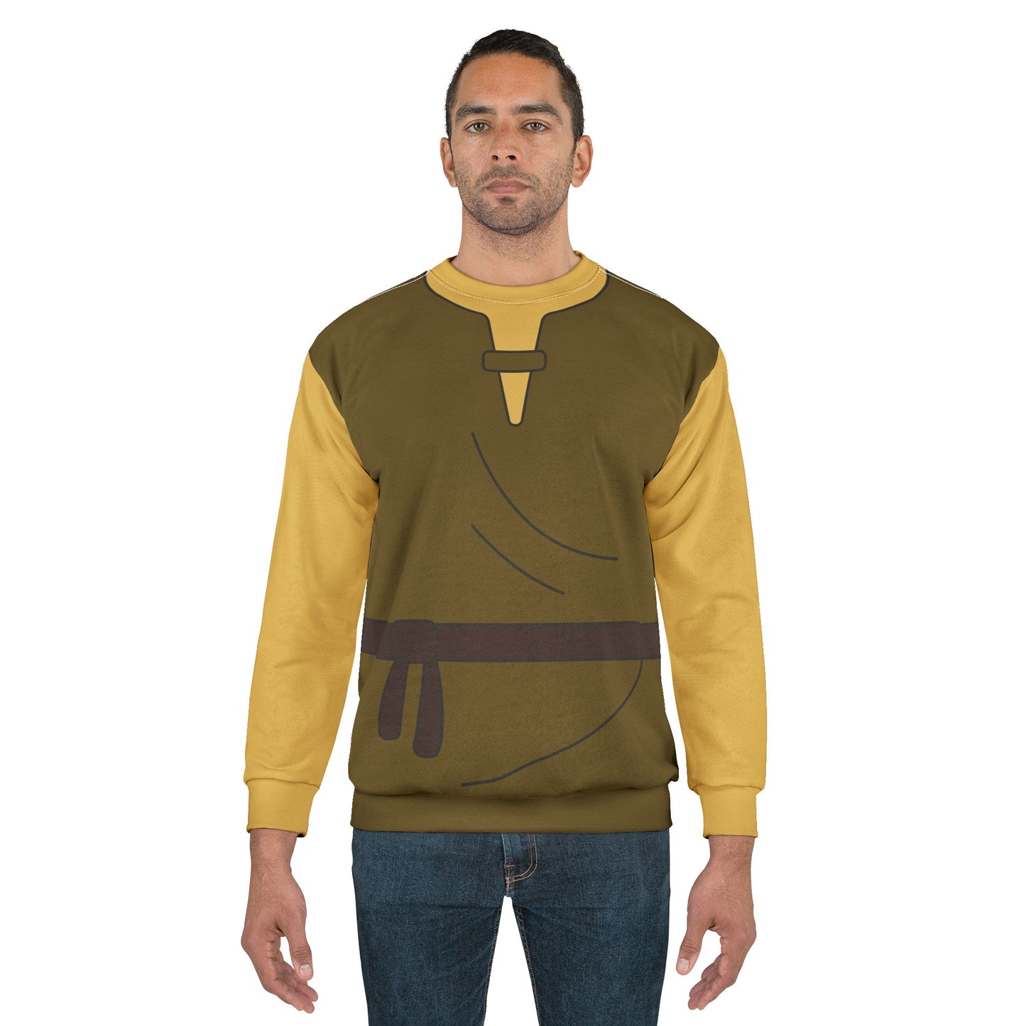 Taran Long Sleeve Shirt, The Black Cauldron Costume