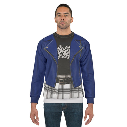 Billie Wizards Blue Jacket 3D Long Sleeve Cosplay, Wizards Beyond Waverly Place Costume