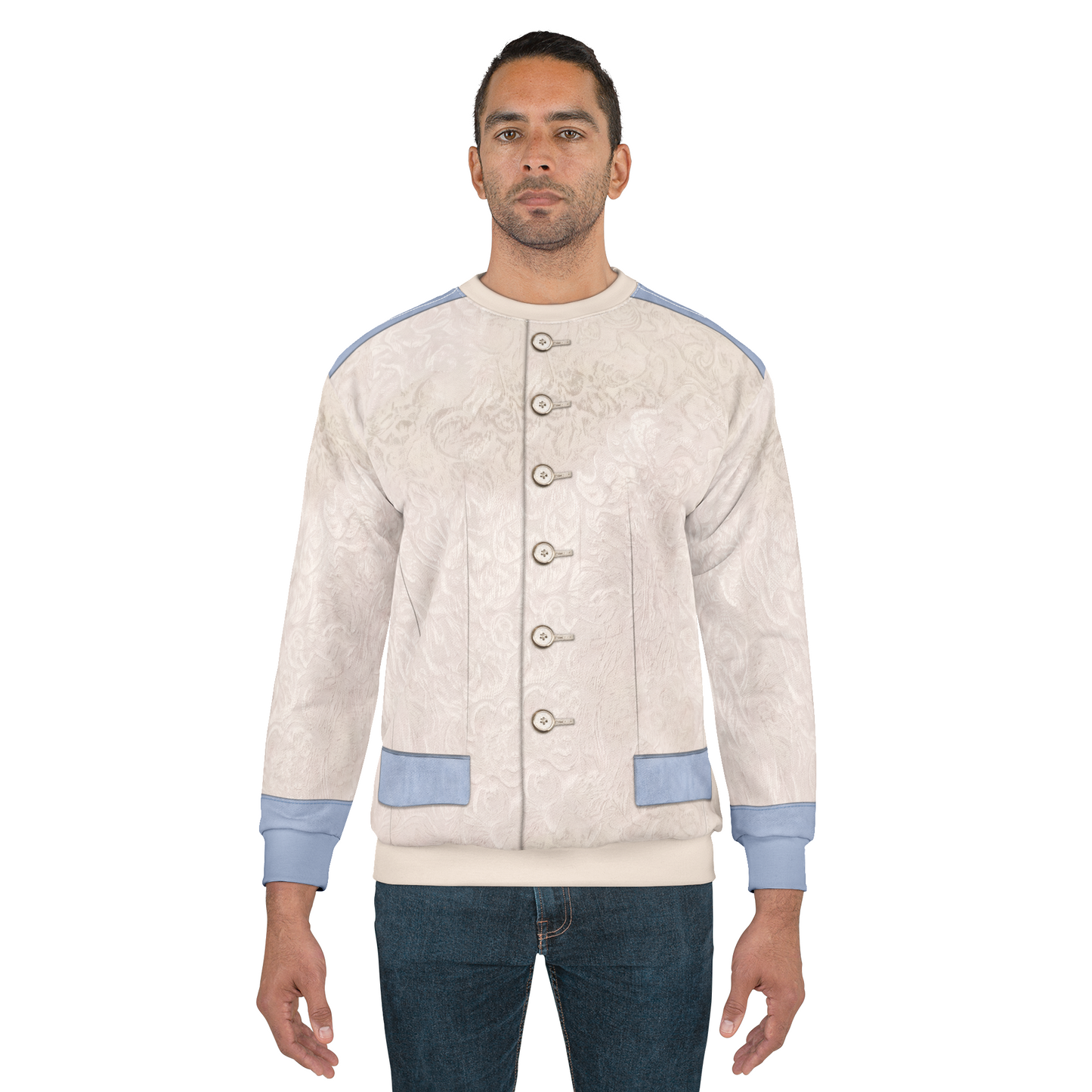 King Charming Long Sleeve Shirt, Descendants 5 Costume, Wicked Wonderland Cosplay, Musical Fantasy Character Outfit, Halloween Party Apparel