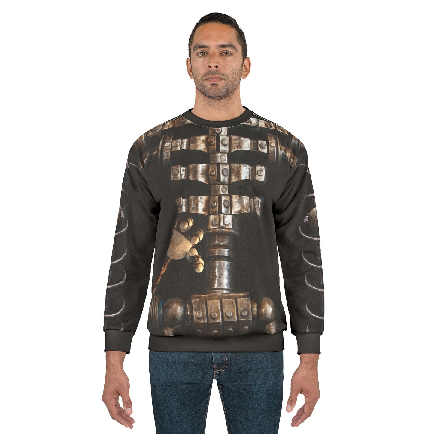 Animatronic Skeleton Long Sleeve Cosplay, FNAF Character Inspired Costume