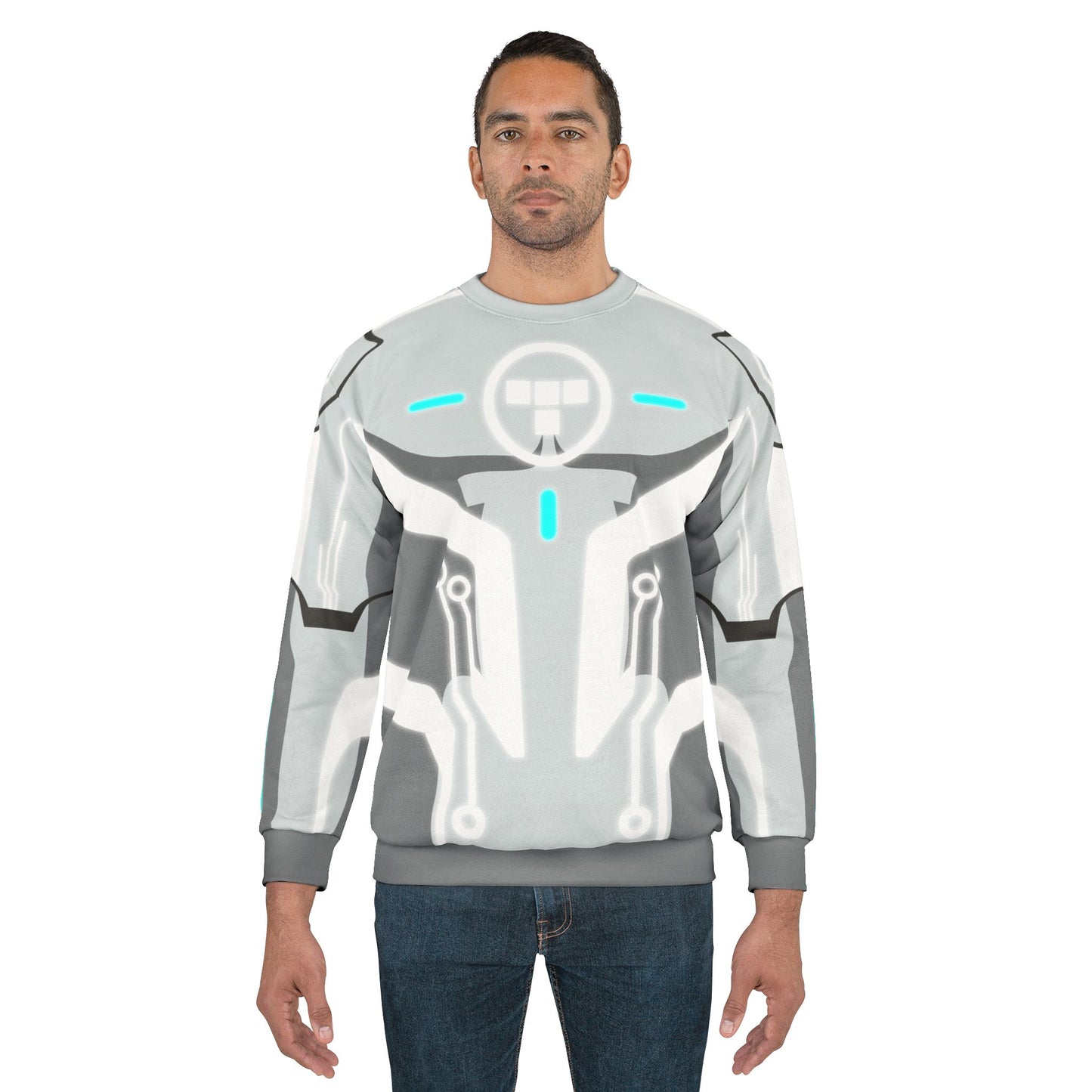 Tron Uprising Long Sleeve Shirt, The White Tron Costume