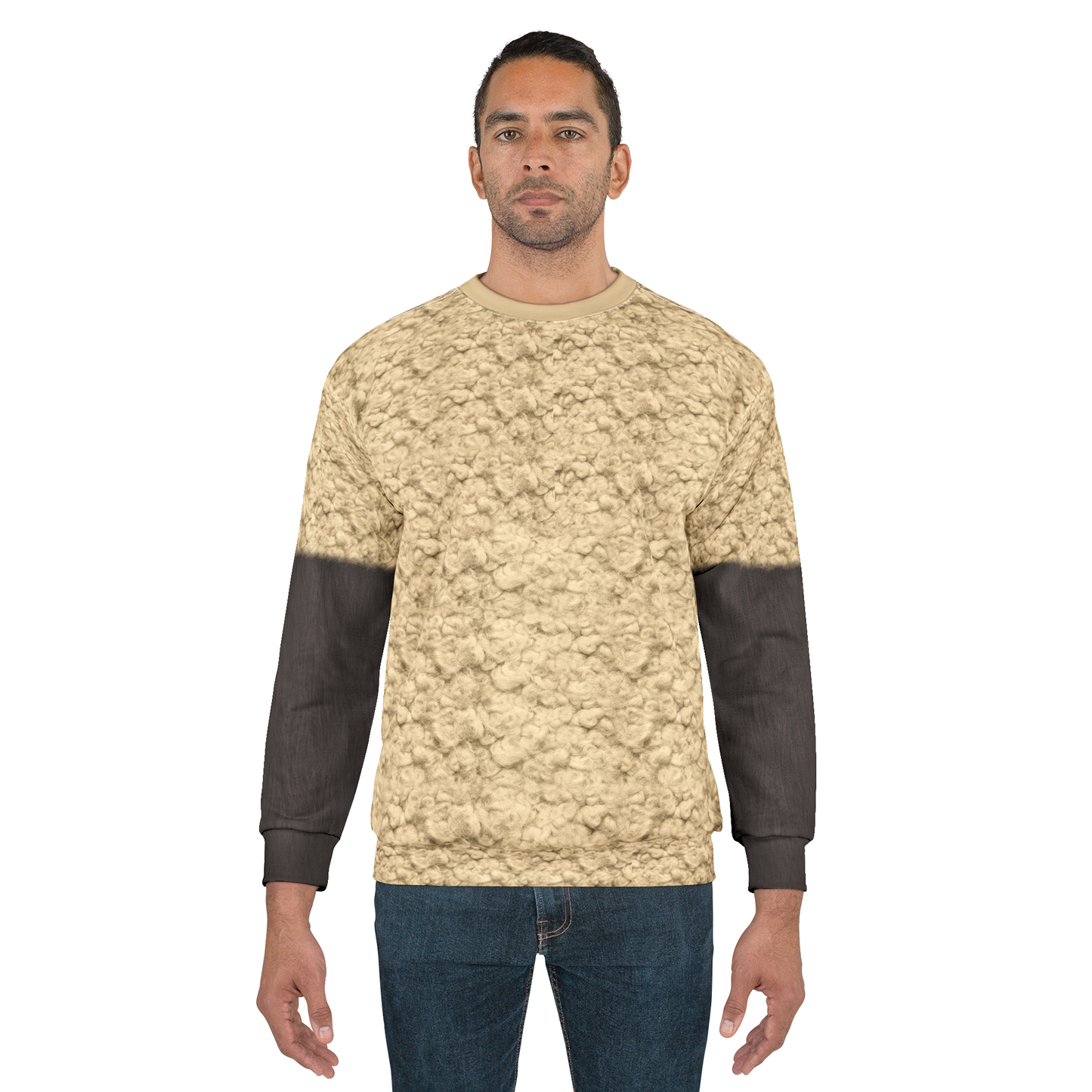 Mr. Woolensworth Long Sleeve Cosplay, Chicken Little Character Inspired Costume