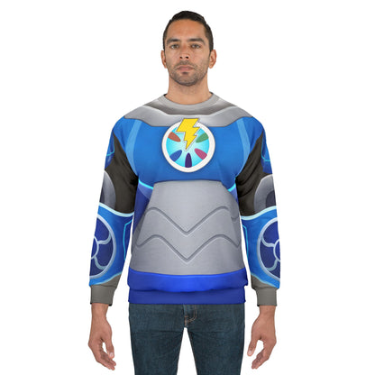 Booster Robo Suit Long Sleeve Cosplay, RoboGobo Inspired Character Costume
