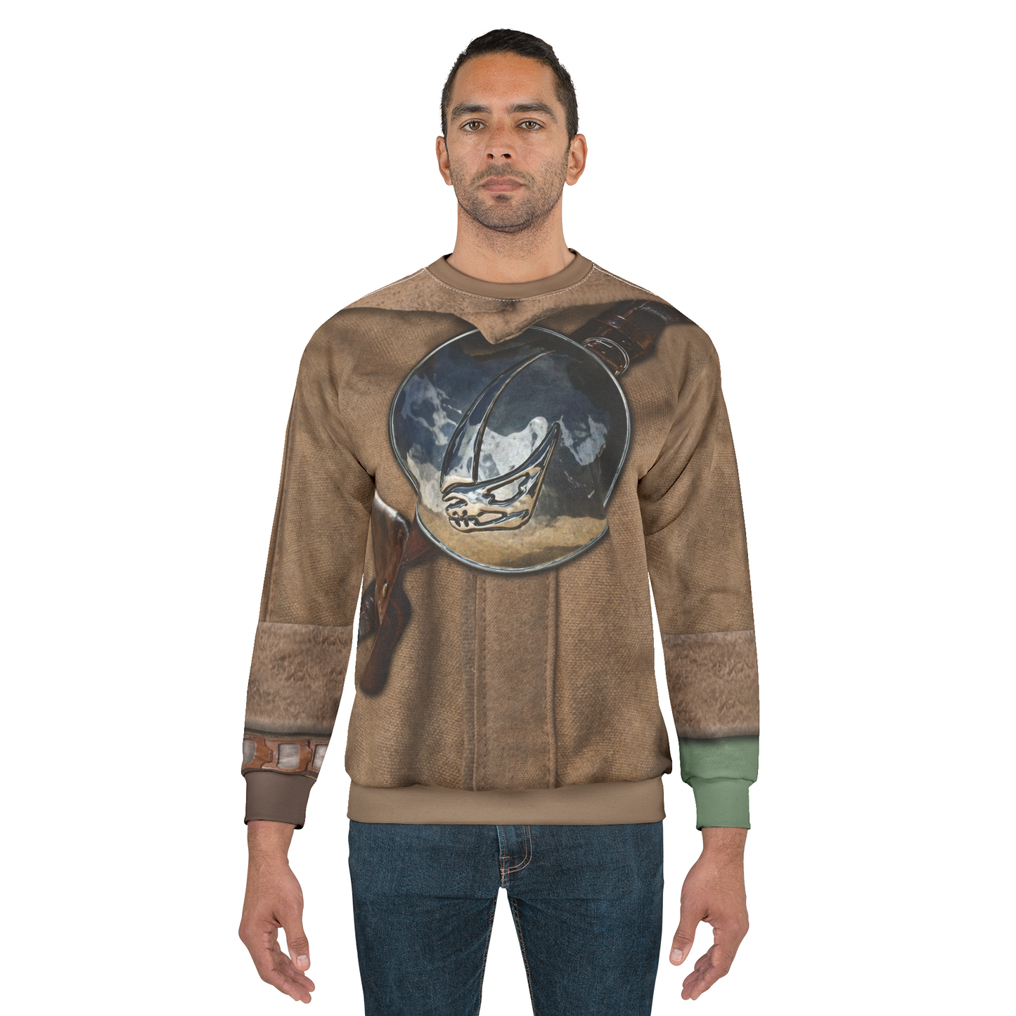 Baby Yoda Long Sleeve Cosplay, The Mandalorian and Grogu Inspired Costume