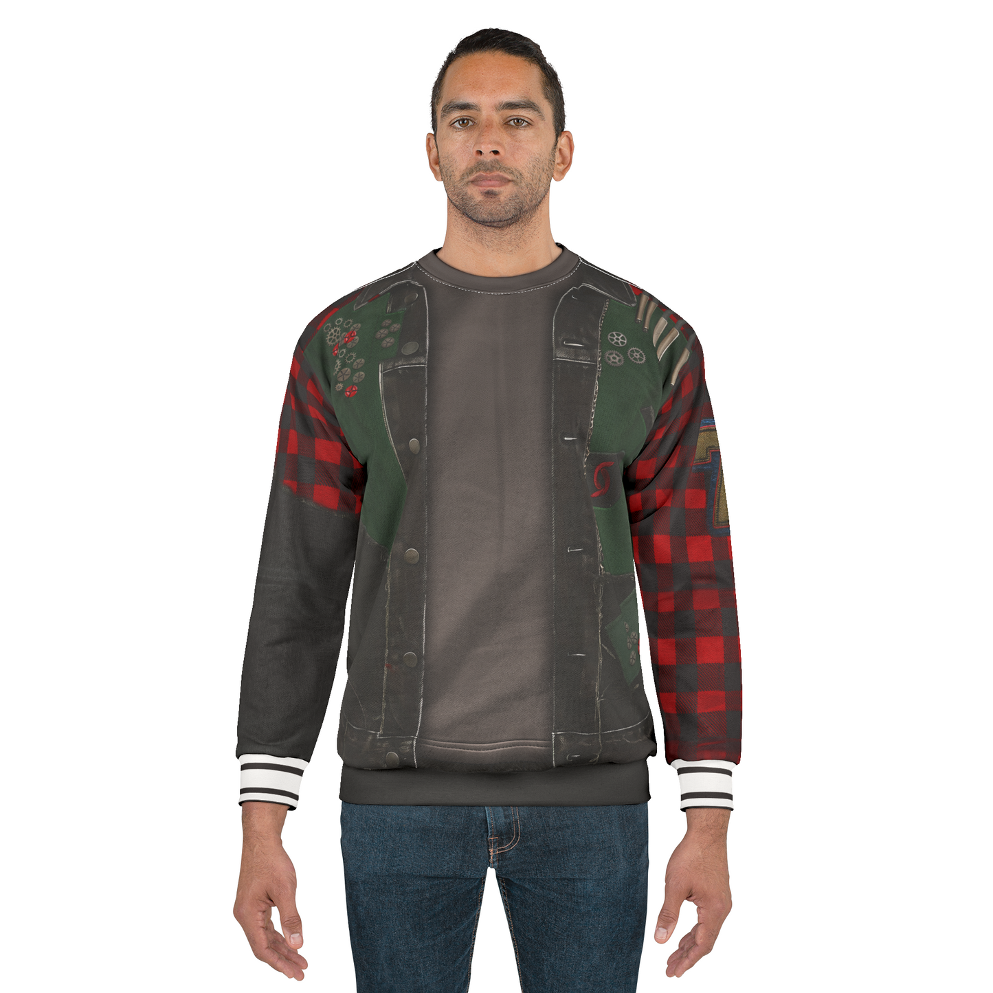 Zed Necrodopolis Long Sleeve Shirt, Zombies 4 Dawn of the Vampires Costume