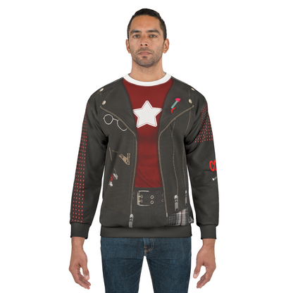 Billie Wizards Black Jacket 3D Long Sleeve Cosplay, Wizards Beyond Waverly Place Costume