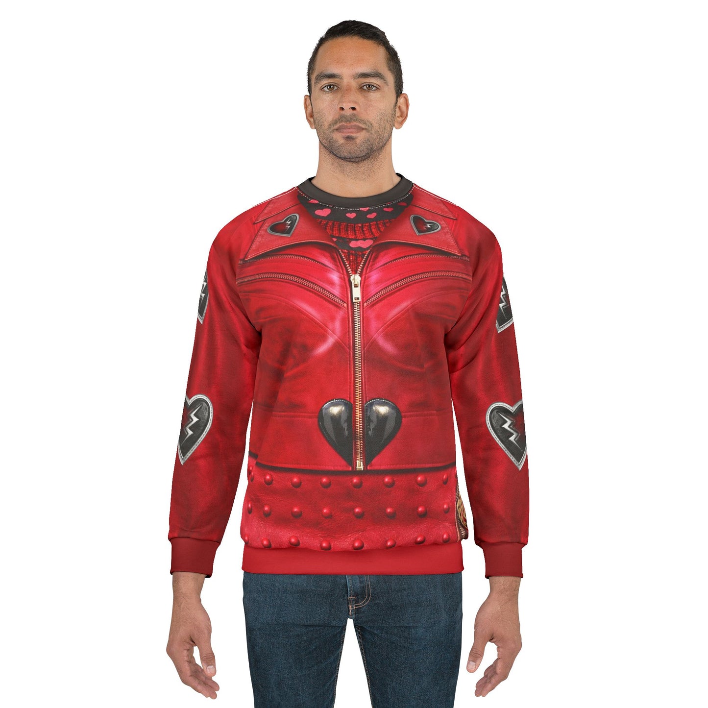 Red Jacket Long Sleeve Cosplay, Descendants 5 Wicked Wonderland Costume