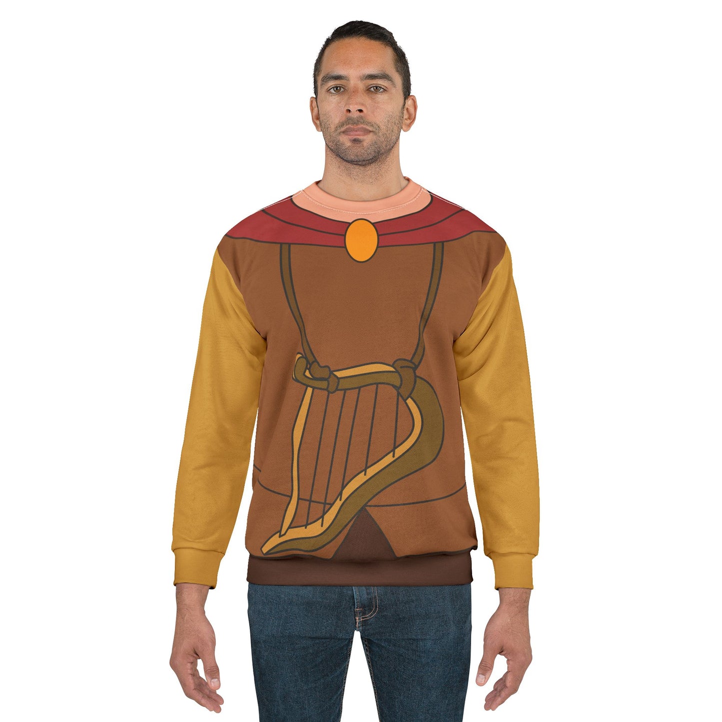 Fflewddur Fflam Long Sleeve Shirt, The Black Cauldron Costume