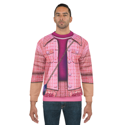 Vampirina Britney Pink Long Sleeve Cosplay, Vampirina Character Inspired Costume