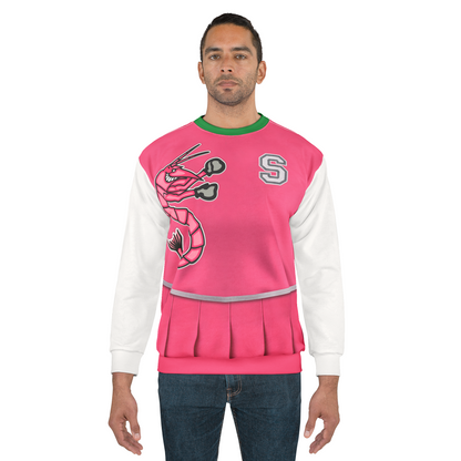 Zombies Seabrook Cheerleader Long Sleeve Shirt, Addison Wells Costume, Seabrook High School Uniform Cosplay, Mighty Shrimp, WDW Halloween