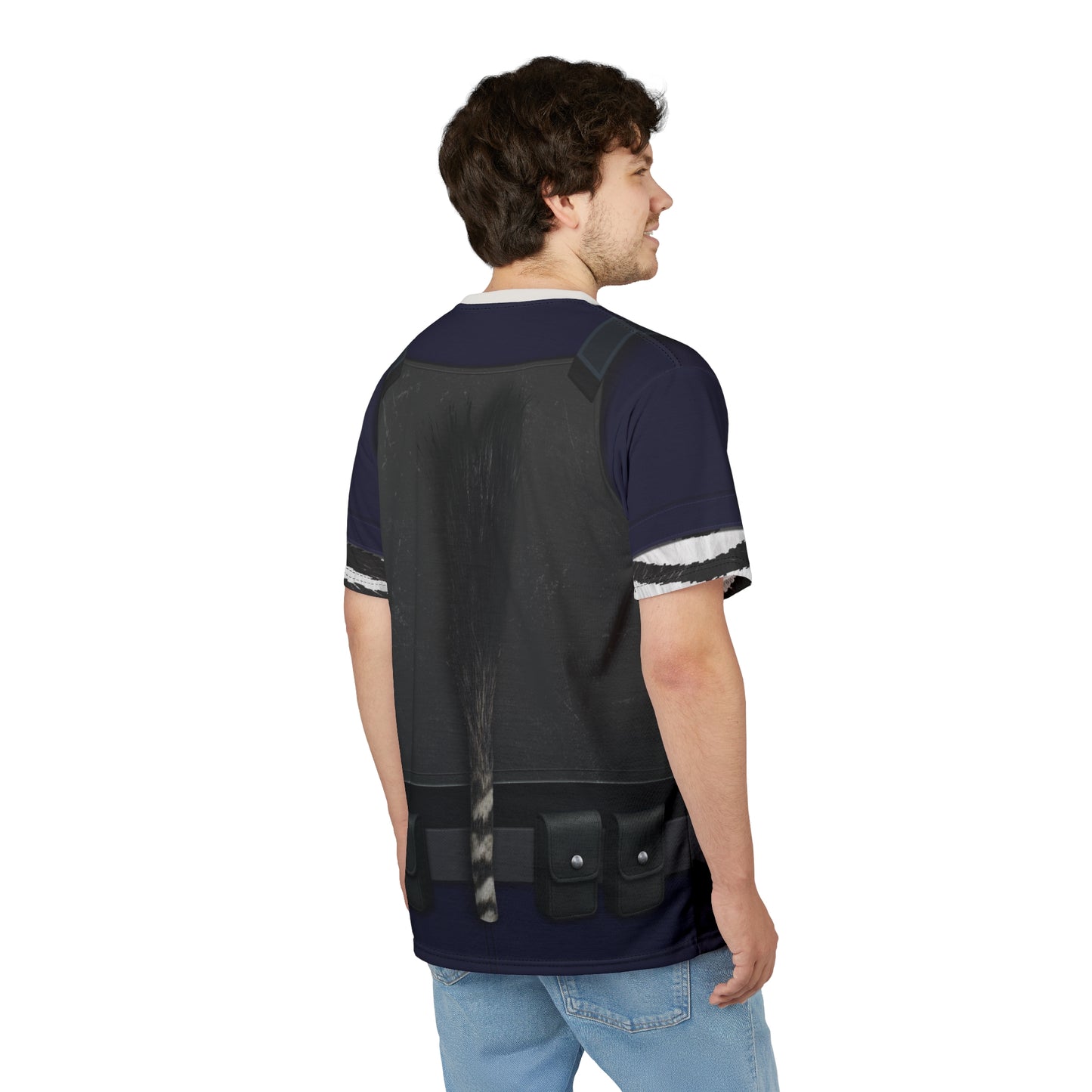 Gene Zebraxton Police Shirt, Zootopia 2 Character Inspired Costume