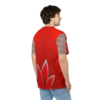 Wingo Red Bird Shirt, RoboGobo Inspired Character Costume