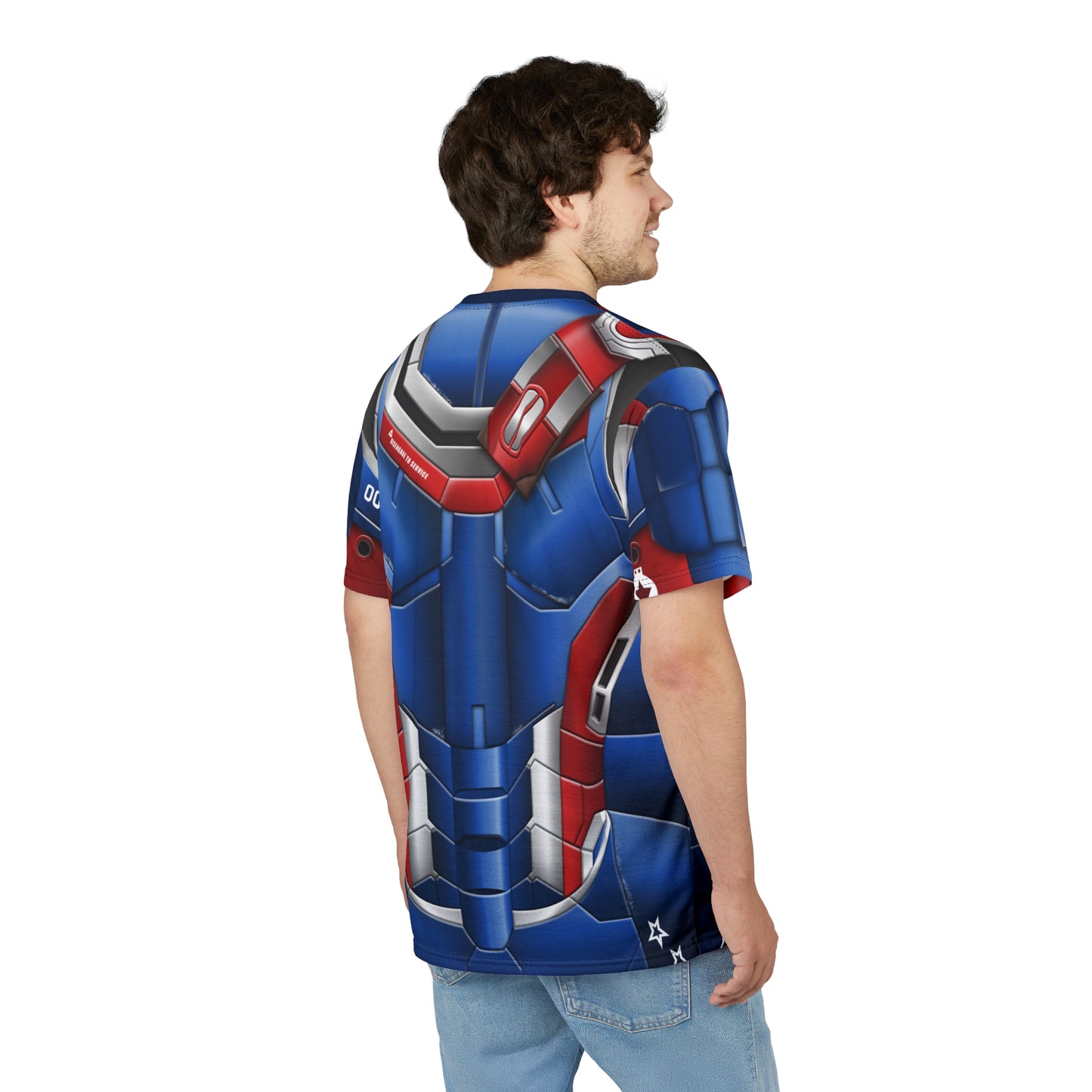 War Machine Shirt, Iron Man 3 Character Inspired Costume