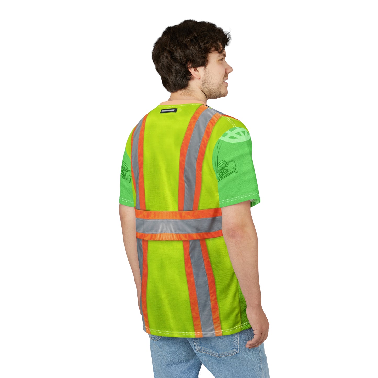 Disney Parking Green Vest Shirt, Disney Cast Member Costume