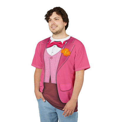 Mr.Big Pink Suit Shirt, Zootopia 2 Character Inspired Costume