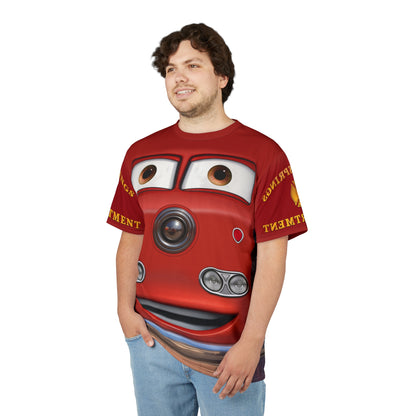 Red Cars Fire Truck Shirt, Cars Character Costume