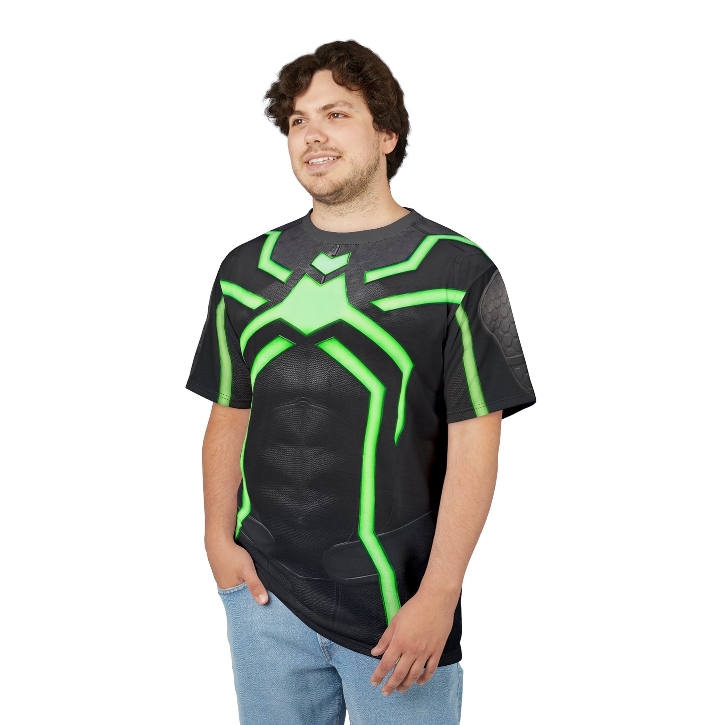 Spider-Man Big Time Suit Stealth Shirt, Marvel Game Character Inspired Costume