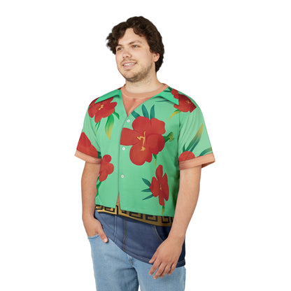 Boys Kpop Green Hawaii Style Shirt, Boy Band Korea Group Costume