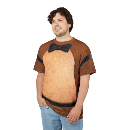 Freddy Brown Bear Shirt, FNAF Character Inspired Costume