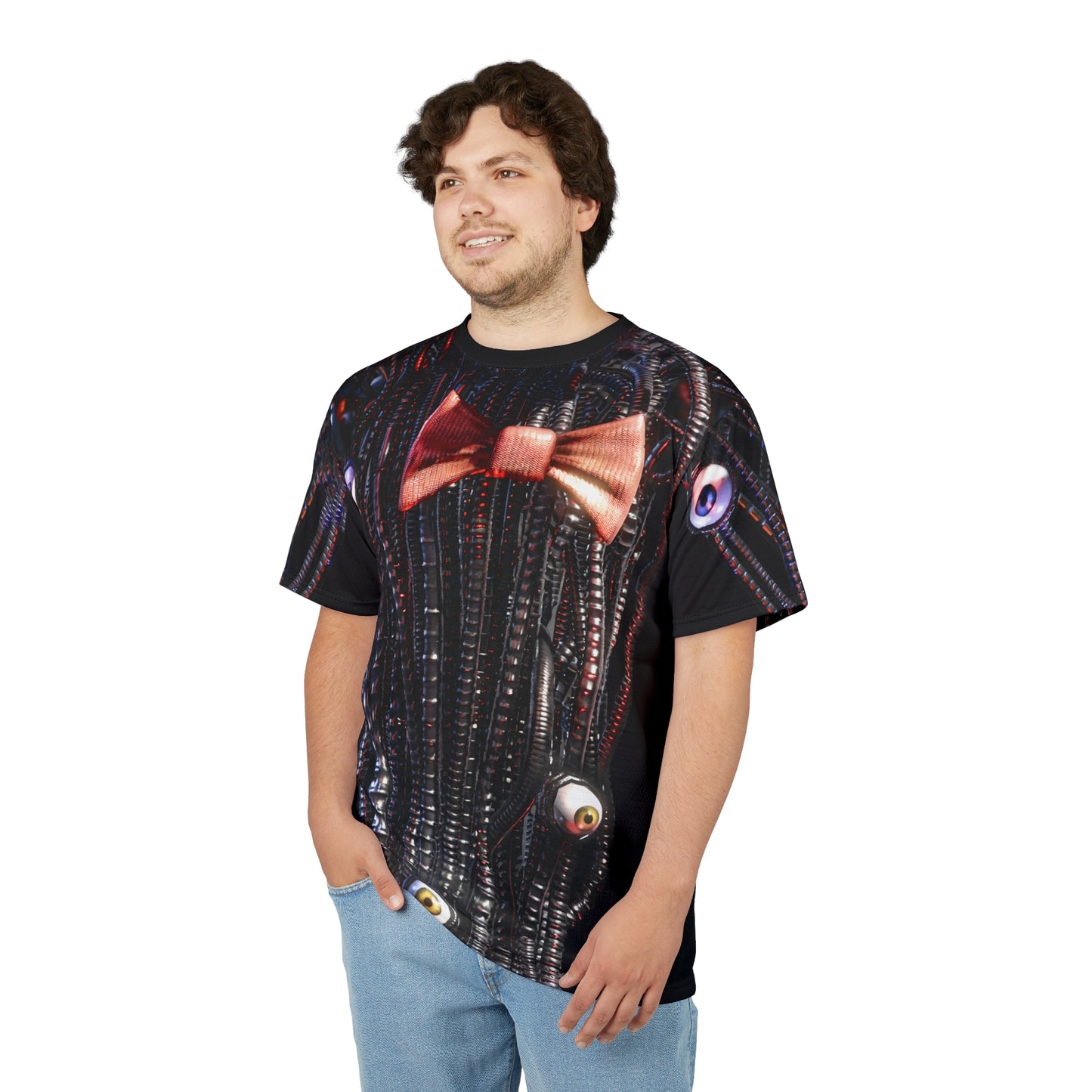 Freddy Bear Animatronic Rust Shirt, FNAF Character Inspired Costume
