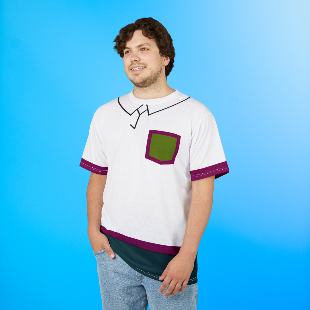 Lawrence Fletcher Shirt, Phineas and Ferb Character Inspired Costume