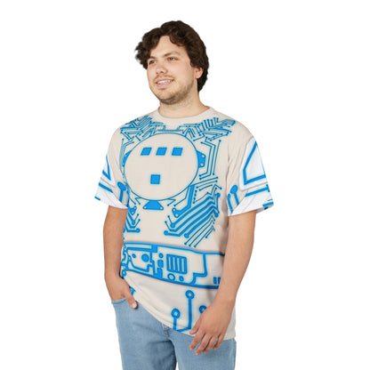 Alan Bradley Shirt, Tron 1982 Character Inspired Costume