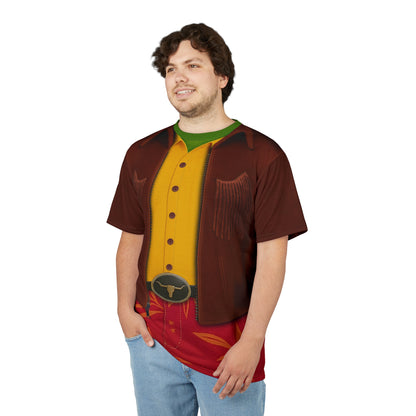 Jesús Green Lizard Shirt, Zootopia 2 Character Inspired Costume