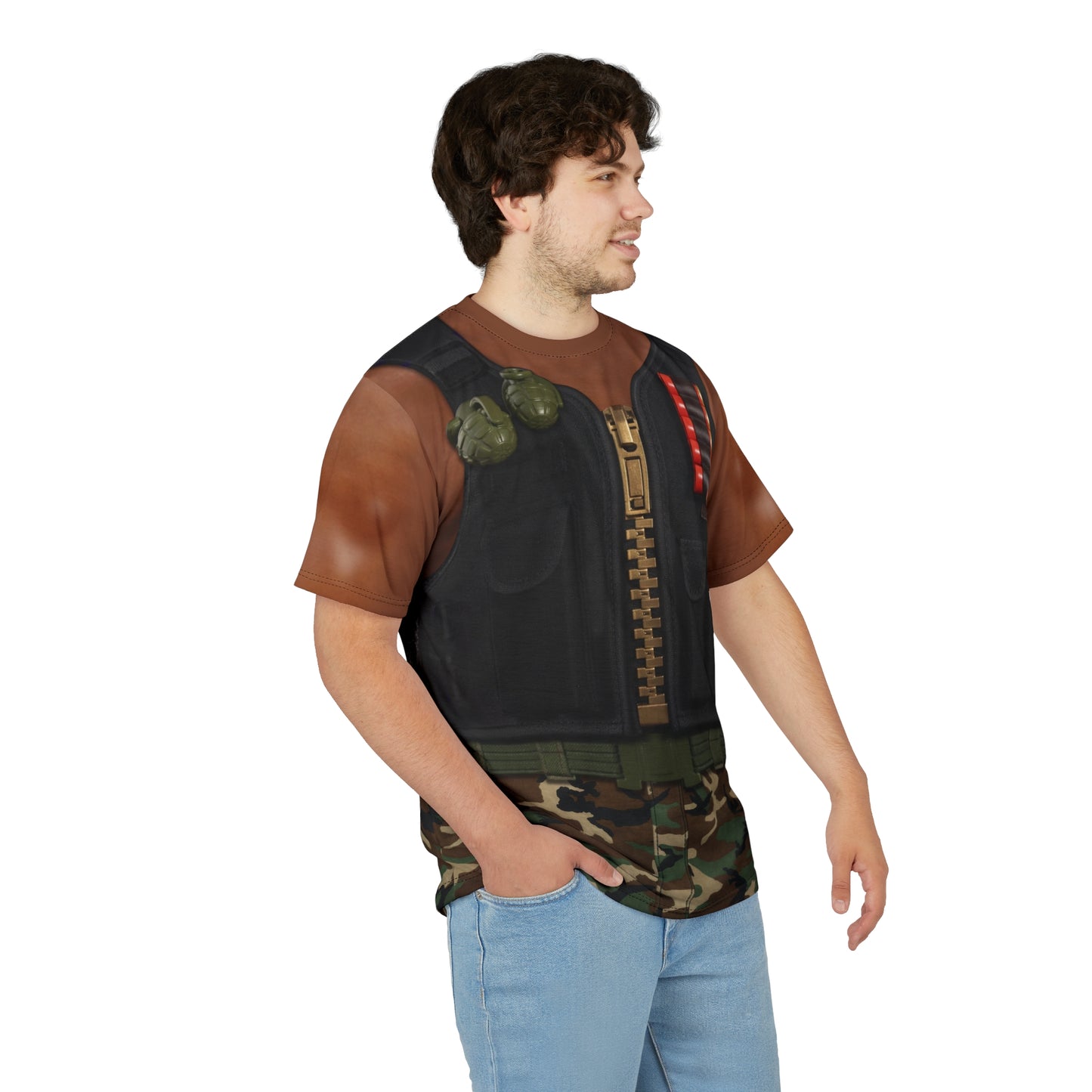 Combat Carl Shirt, Toy Story Costume