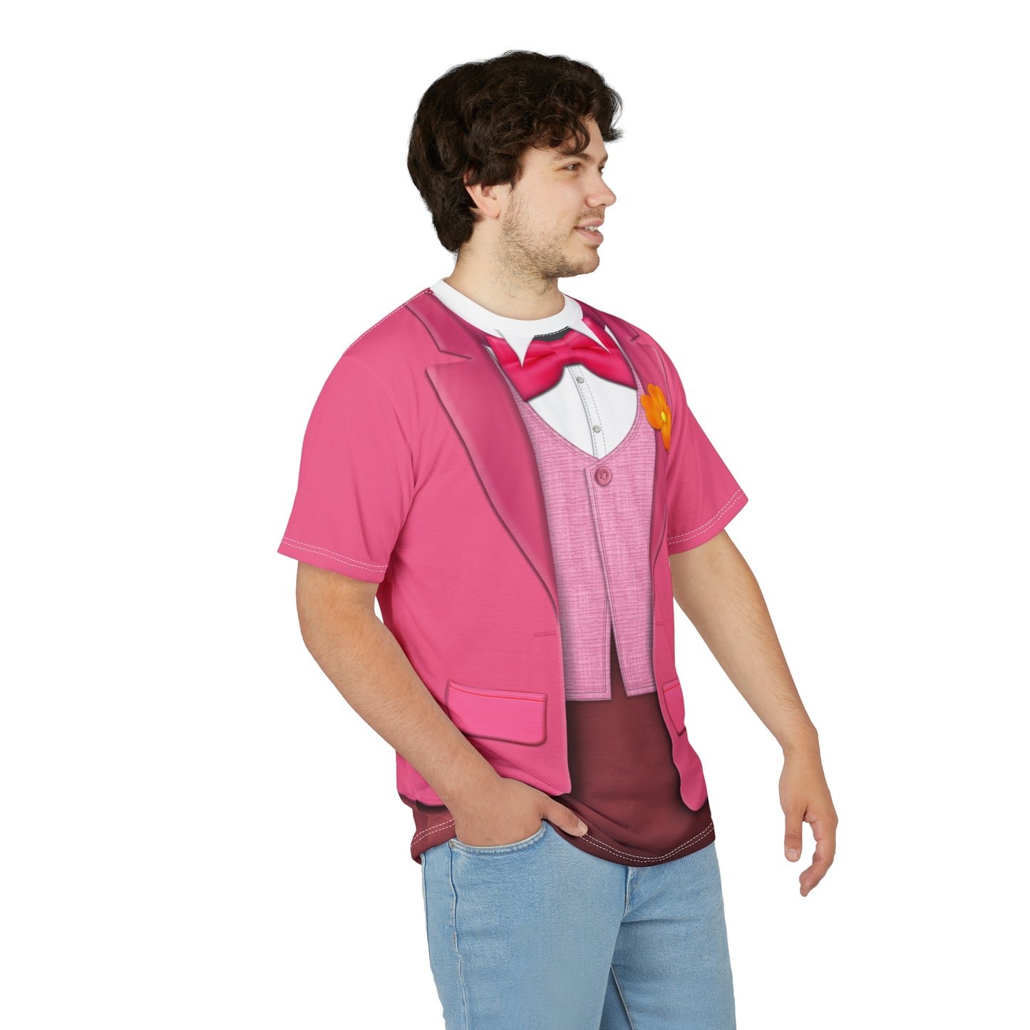 Mr.Big Pink Suit Shirt, Zootopia 2 Character Inspired Costume
