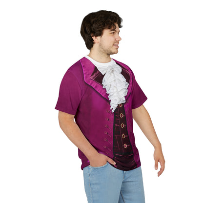 Marquis de Lafayette Purple Shirt, Hamilton Musical Costume
