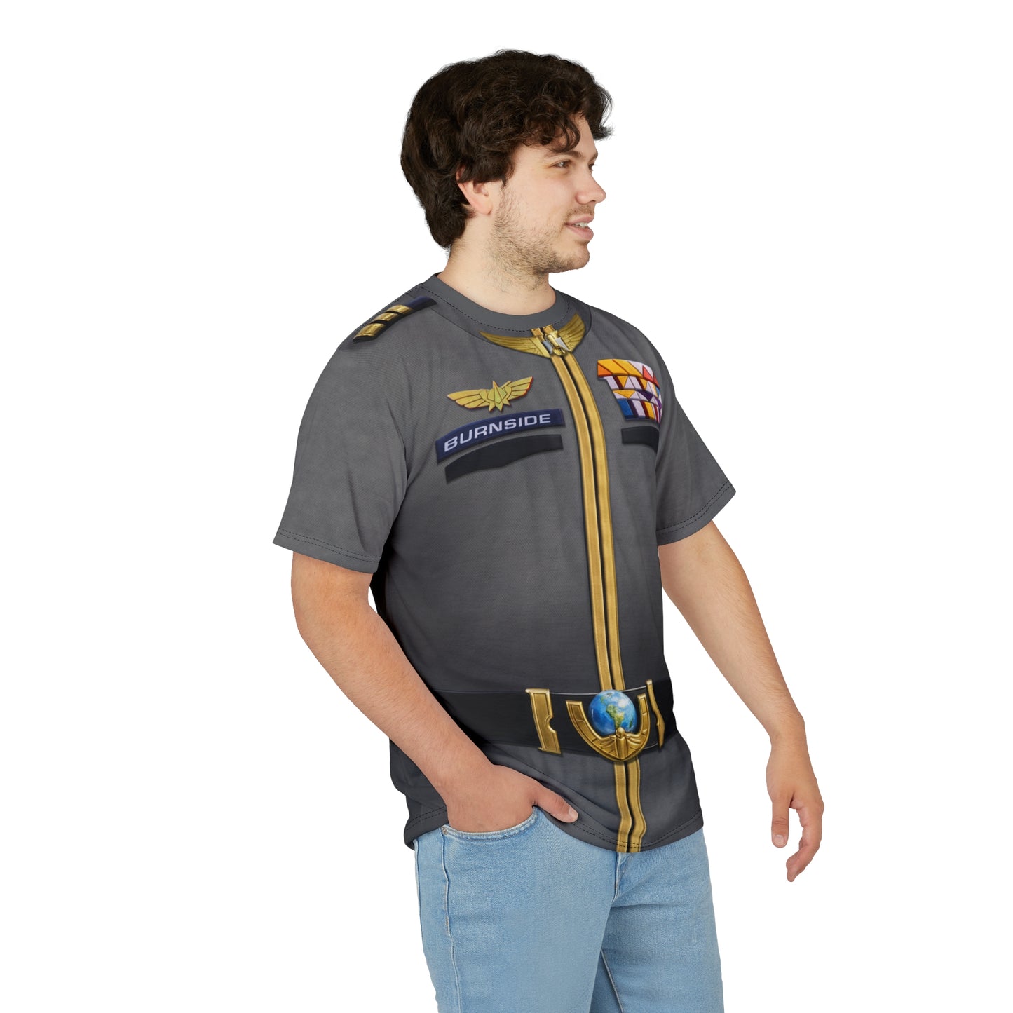 Commander Burnside Shirt, Lightyear 2022 Costume
