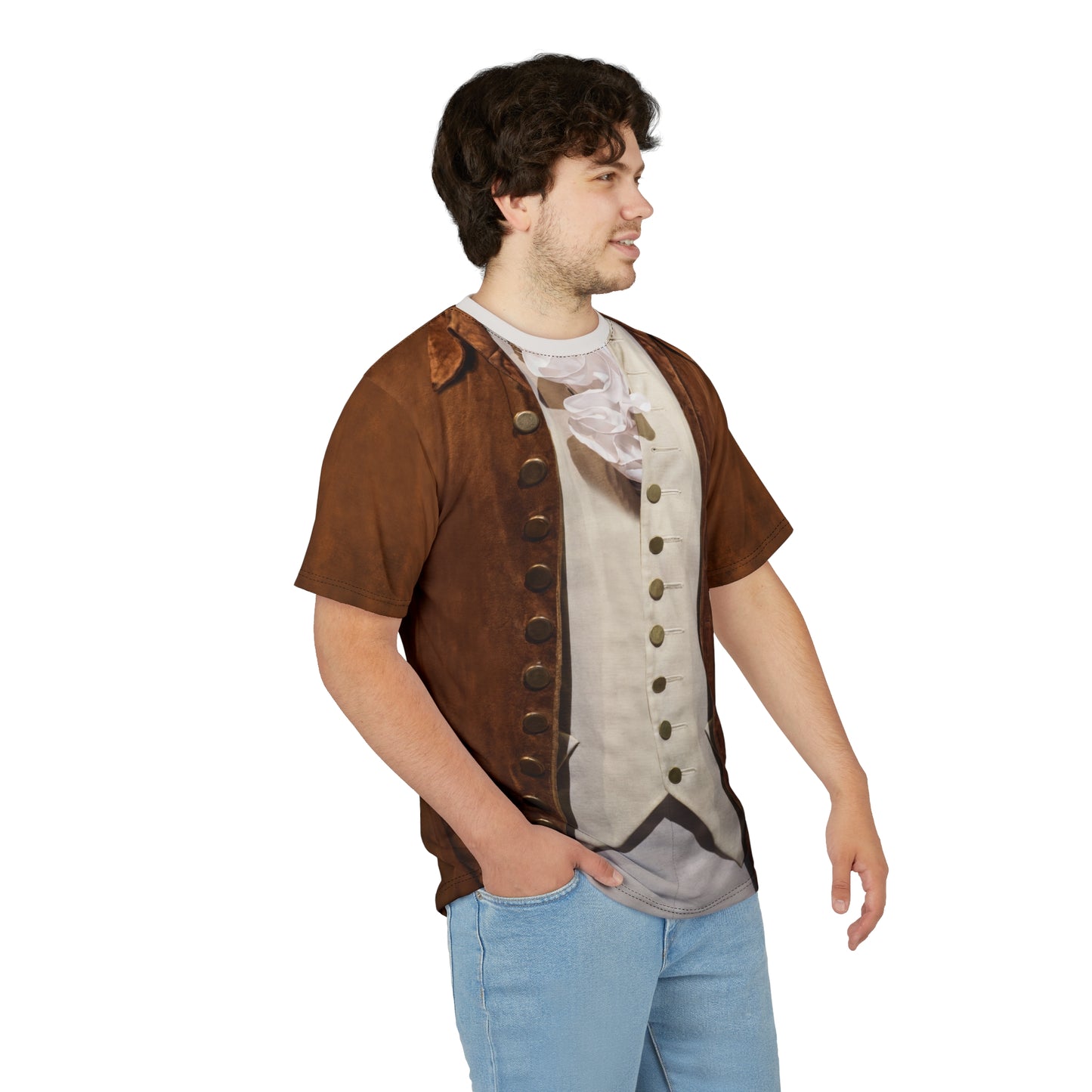 Alexander Military Brown Shirt, Hamilton Musical Costume