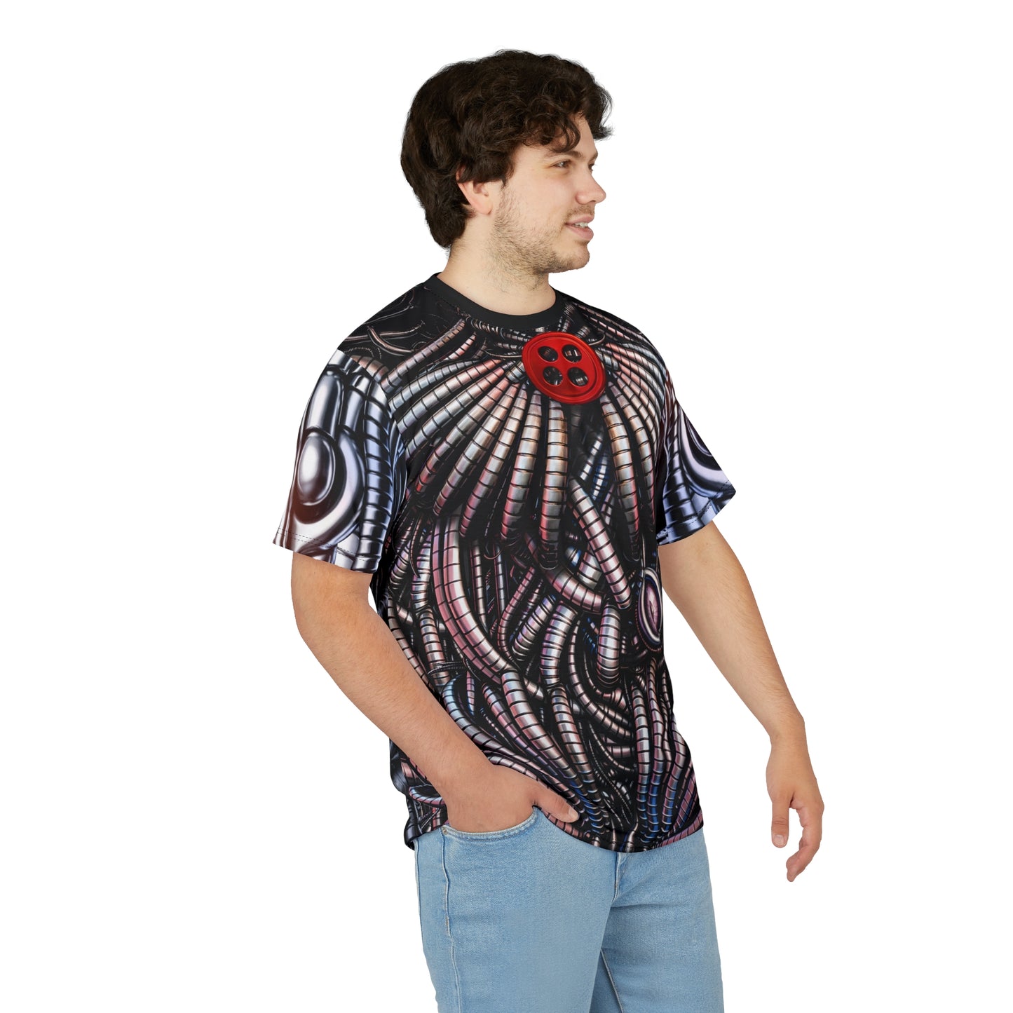 Twisted Animatronic Silver Shirt, FNAF Character Inspired Costume