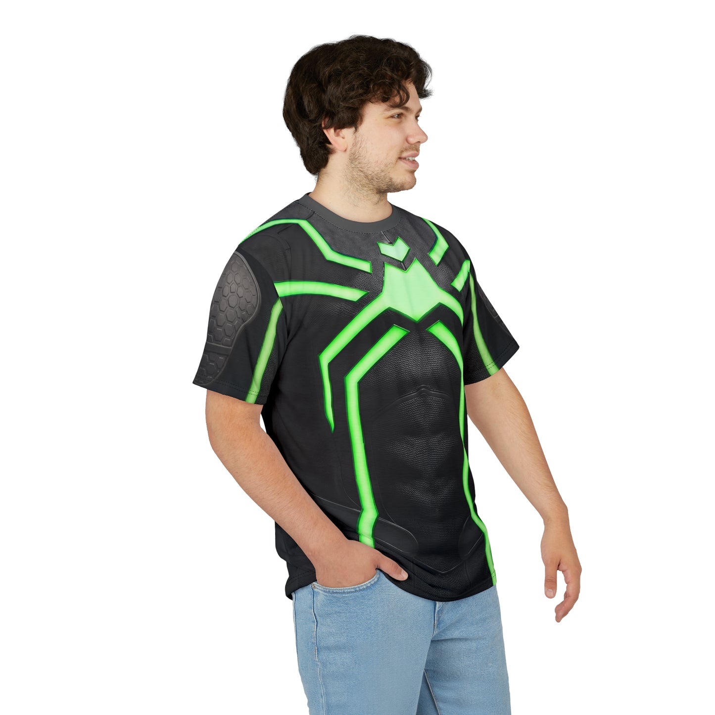 Spider-Man Big Time Suit Stealth Shirt, Marvel Game Character Inspired Costume