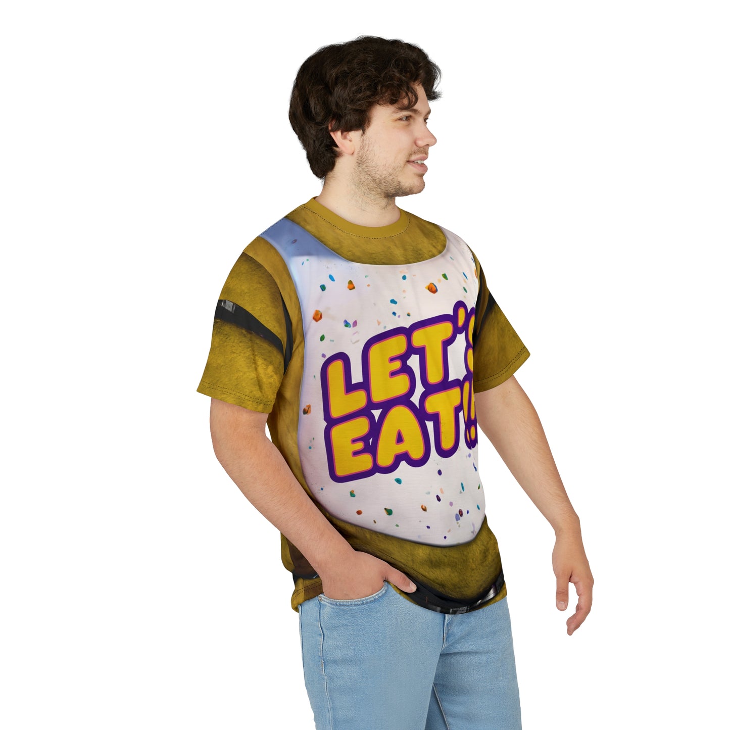 Yellow Animatronic Chicken Shirt, FNAF Character Inspired Costume