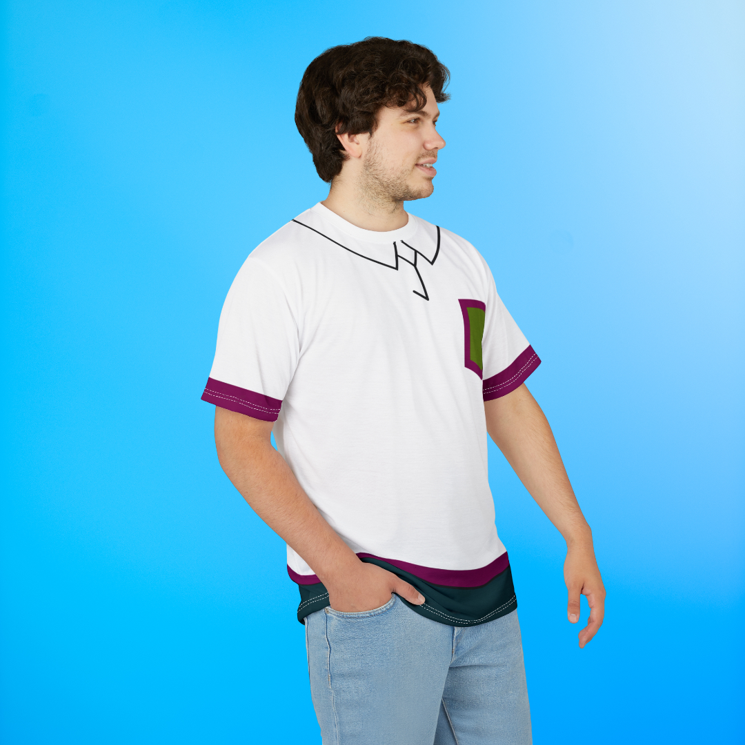 Lawrence Fletcher Shirt, Phineas and Ferb Character Inspired Costume