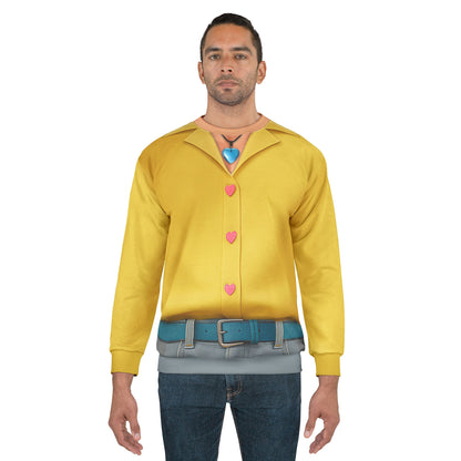 Boys Band Kpop Yellow Style Long Sleeve Cosplay,  Boy Band Korea Group Costume